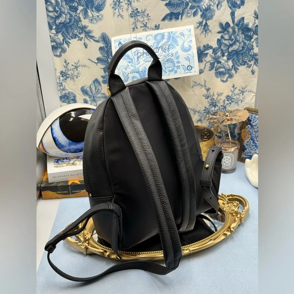 🆕 OROTON 🧿 NWOT Lilly Small Backpack, Black Leather